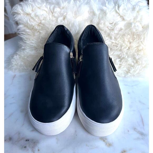 Steve Madden Glaammar Double Zip Platform Sneakers - Picture 3 of 12